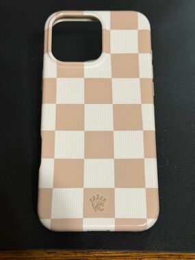 Velvet Caviar Checkered iPhone 16 Pro Max Case